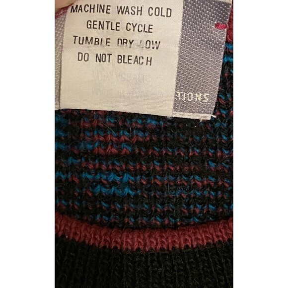 Women's Vintage JP Collections Sweater Plus Sz 22/24 Floral Print AOP 1980s 90s - Picture 3 of 13